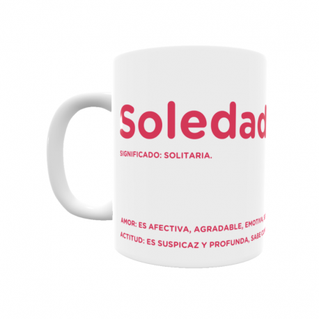 Taza - Soledad