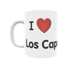 Taza - I ❤ Los Caparroses Regalo original y funcional. Taza personalizada de tu localidad.