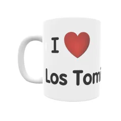 Taza - I ❤ Los Tomillares Regalo original y funcional. Taza personalizada de tu localidad.