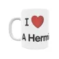 Taza - I ❤ A Hermida