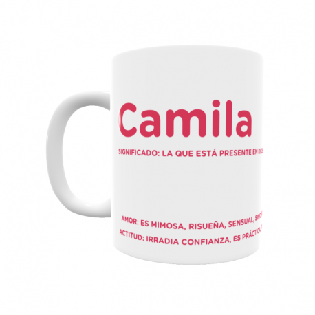 Taza - Camila