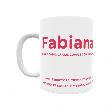 Taza - Fabiana
