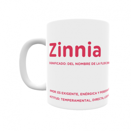 Taza - Zinnia