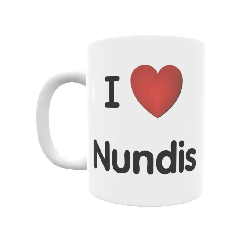 Taza - I ❤ Nundis