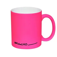 Taza cerámica flúor rosa para personalizar con diseños y frases. Envío nacional 24/48.