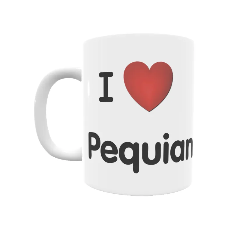 Taza - I ❤ Pequian Taza - I ❤ Pequian