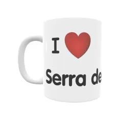 Taza - I ❤ Serra de Outes Regalo original y funcional. Taza personalizada de tu localidad.