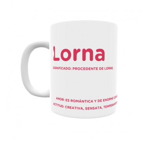 Taza - Lorna