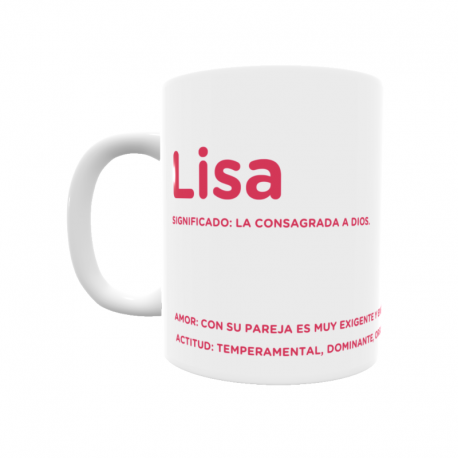 Taza - Lisa