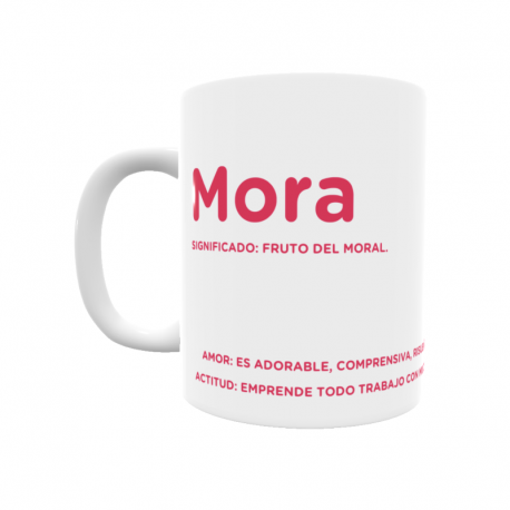 Taza - Mora