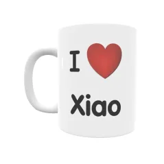 Taza - I ❤ Xiao Regalo original y funcional. Taza personalizada de tu localidad.