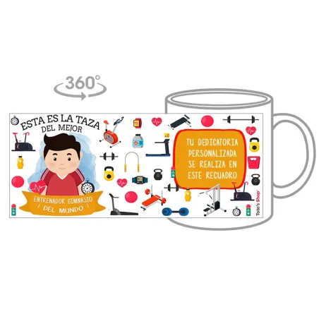 Taza Entrenador de Gimnasio