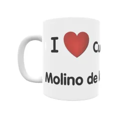 Taza - I ❤ Cuevas del Molino de las Dos Piedras Regalo original y funcional. Taza personalizada de tu localidad.