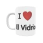 Taza - I ❤ El Vidrio