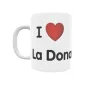 Taza - I ❤ La Donar