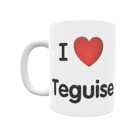 Taza - I ❤ Teguise