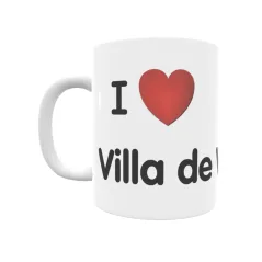 Taza - I ❤ Villa de Ves Regalo original y funcional. Taza personalizada de tu localidad.