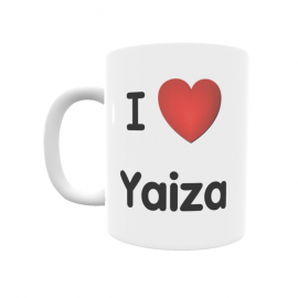 Taza - I ❤ Yaiza