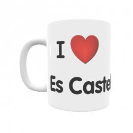 Taza - I ❤ Es Castell