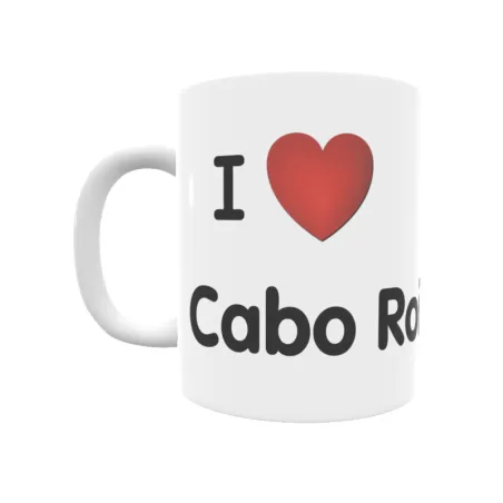 Taza - I ❤ Cabo Roig Regalo original y funcional. Taza personalizada de tu localidad.