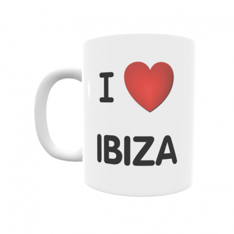 Taza - I ❤ Ibiza