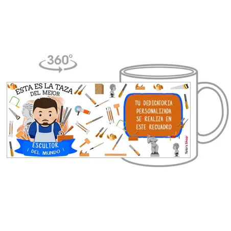 Taza Escultor