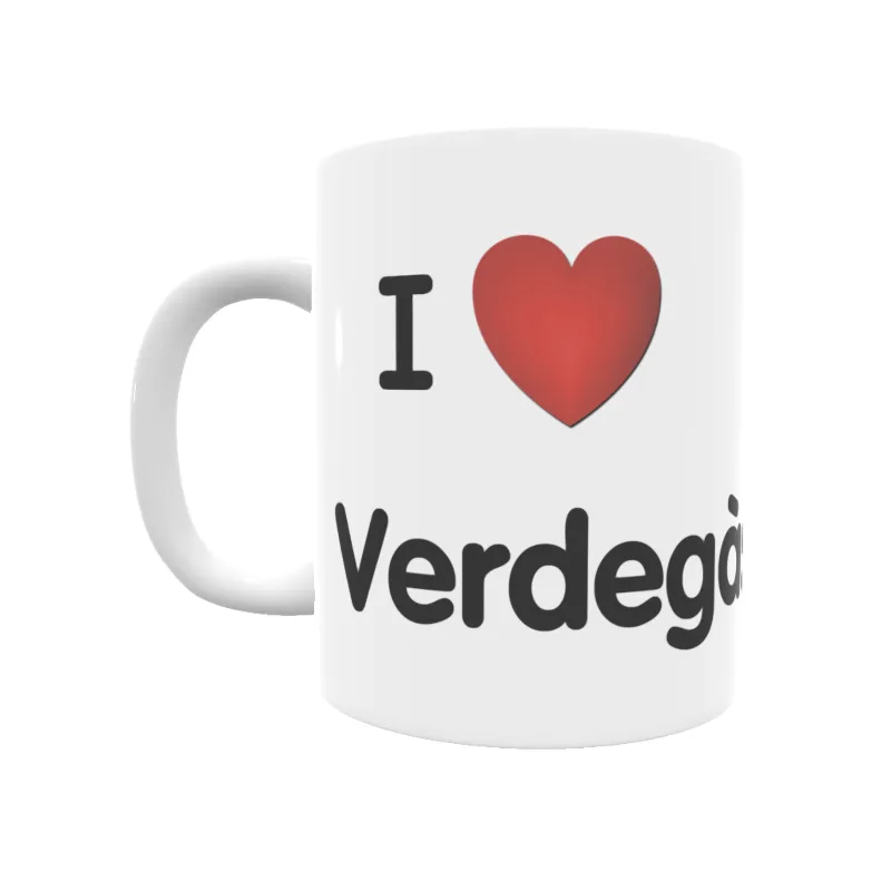 Taza - I ❤ Verdegàs