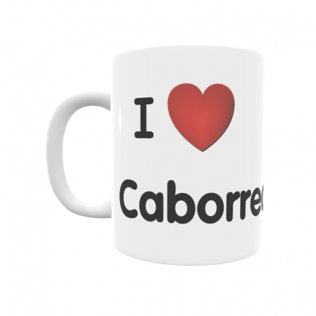 Taza - I ❤ Caborredondo