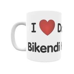 Taza - I ❤ Done Bikendi Harana Regalo original y funcional. Taza personalizada de tu localidad.