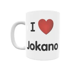 Taza - I ❤ Jokano Regalo original y funcional. Taza personalizada de tu localidad.