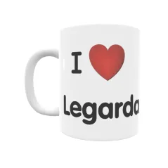 Taza - I ❤ Legarda Regalo original y funcional. Taza personalizada de tu localidad.