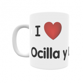 Taza - I ❤ Ocilla y Ladrera