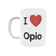 Taza - I ❤ Opio