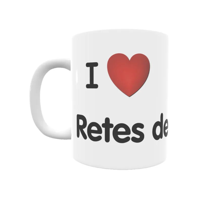 Taza - I ❤ Retes de Llanteno