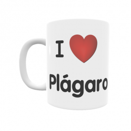 Taza - I ❤ Plágaro