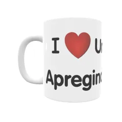 Taza - I ❤ Untzaga-Apregindana Regalo original y funcional. Taza personalizada de tu localidad.