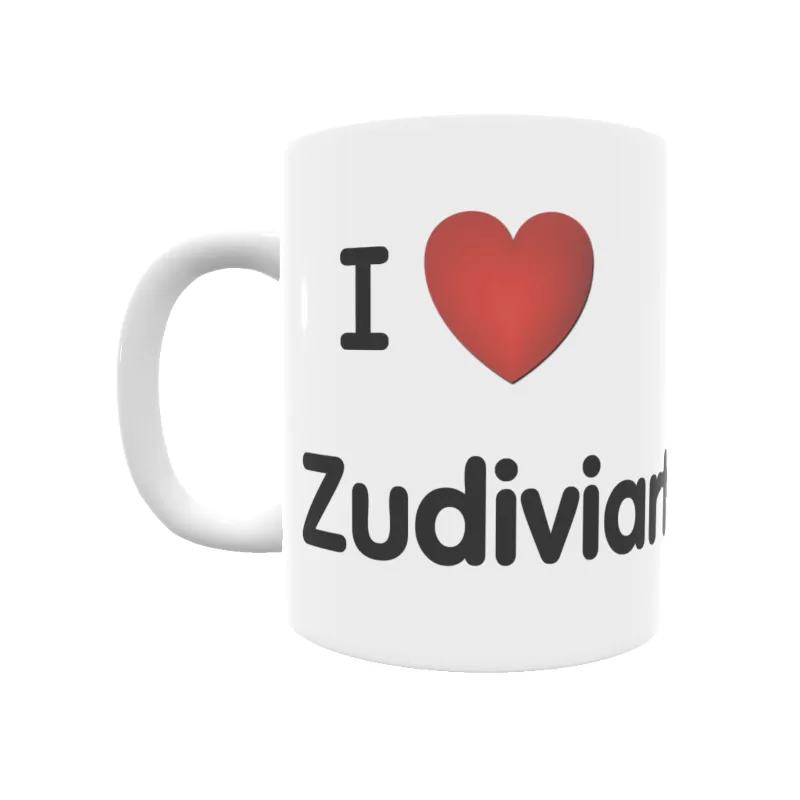 Taza - I ❤ Zudiviarte