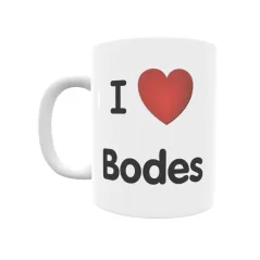 Taza - I ❤ Bodes Regalo original y funcional. Taza personalizada de tu localidad.