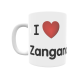 Taza - I ❤ Zangandez