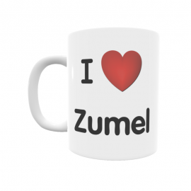 Taza - I ❤ Zumel