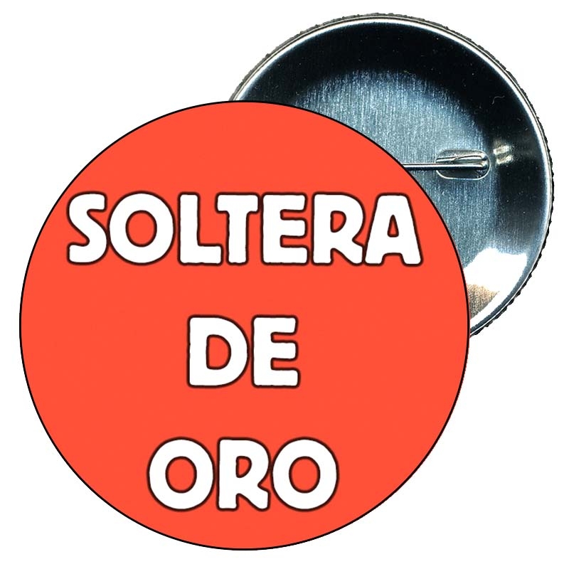 Chapa surtida Despedida Soltero 5,7 cm diámetro