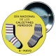 Chapa 58 del día nacional de los calcetines perdidos 9 mayo