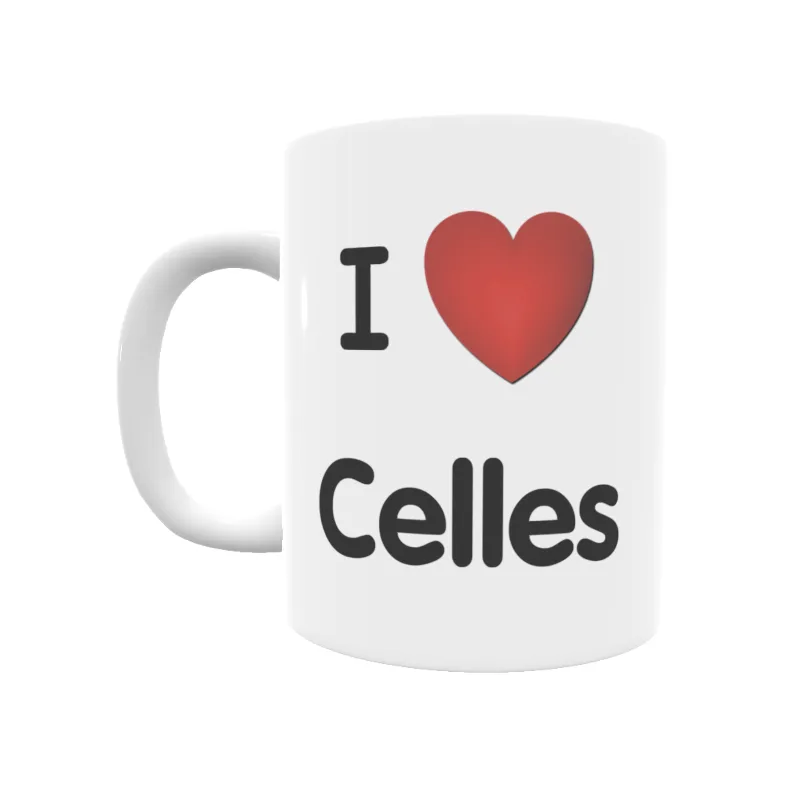 Taza - I ❤ Celles