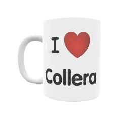 Taza - I ❤ Collera Regalo original y funcional. Taza personalizada de tu localidad.