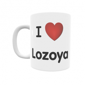 Taza - I ❤ Lozoya