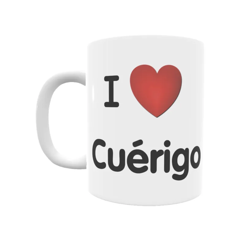 Taza - I ❤ Cuérigo