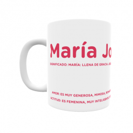 Taza - María José