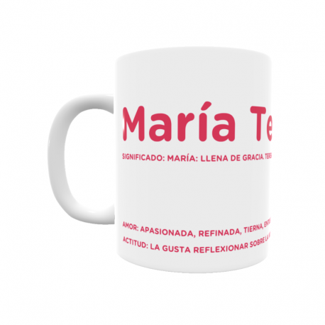 Taza - María Teresa