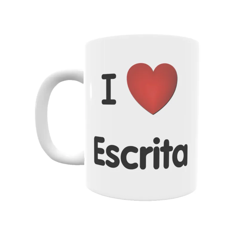 Taza - I ❤ Escrita