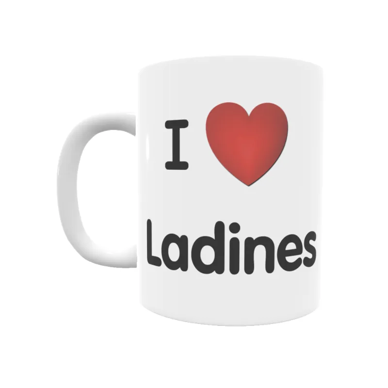 Taza - I ❤ Ladines